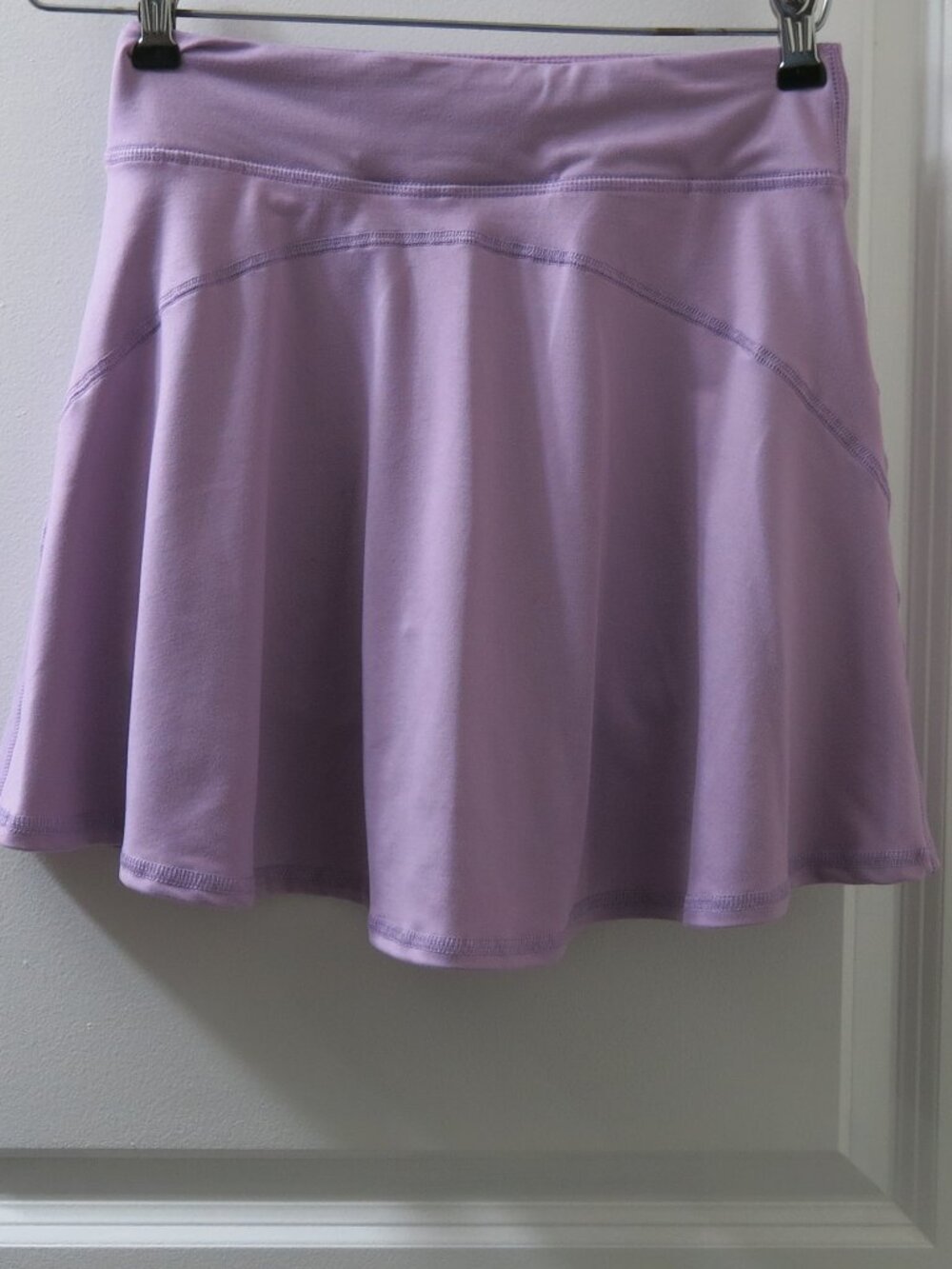 Eddie Bauer Girls Lavender Athletic Tennis Lined Short Skort Skirt - Size Large